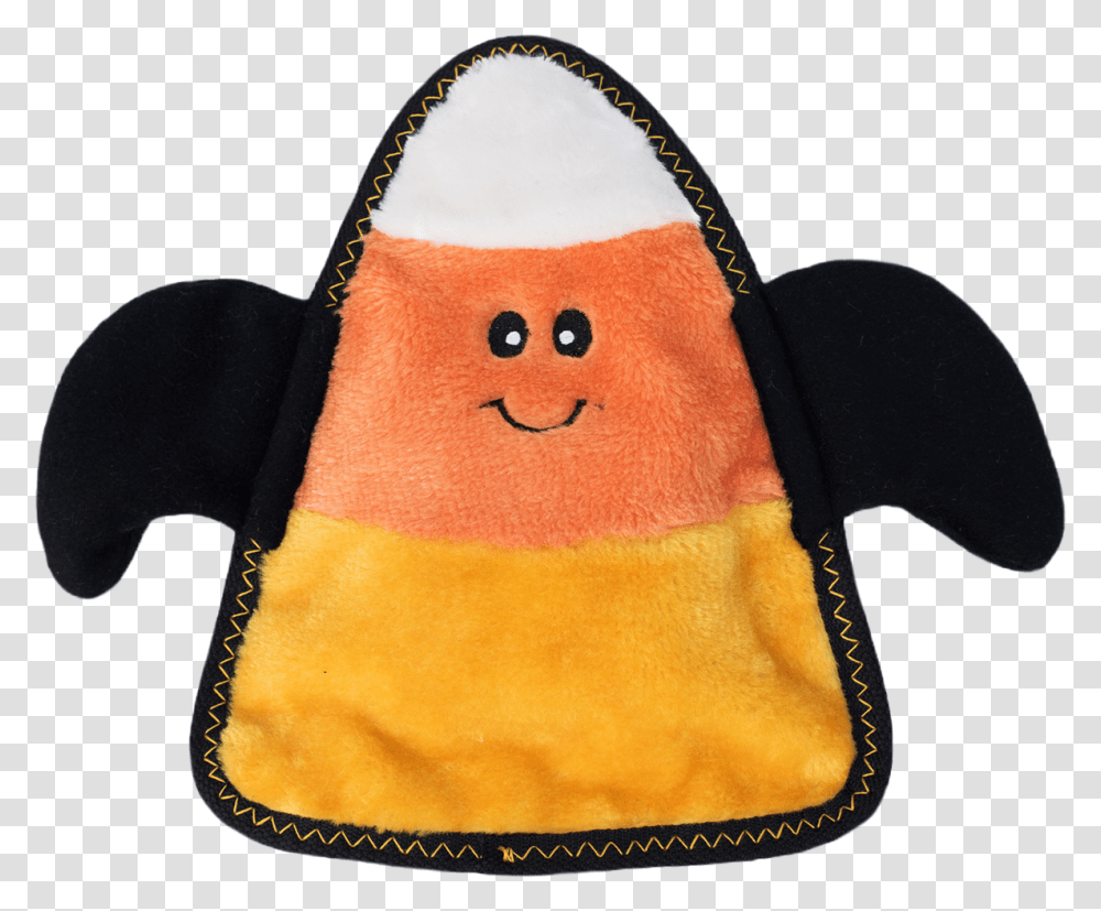 Zippypaws Candy Corn Bat, Bib, Bag, Purse, Handbag Transparent Png