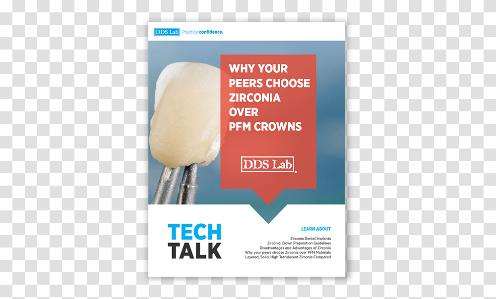 Zirconia Ebook Why Your Peers Choose Over Pfm Crowns Flyer, Poster, Advertisement, Paper, Brochure Transparent Png