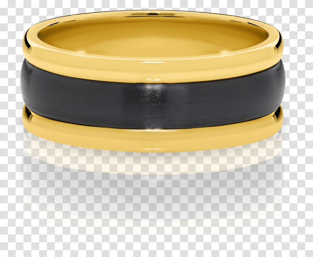 Zirconium And Gold Wedding Ring Bangle, Bowl, Barrel, Helmet, Clothing Transparent Png