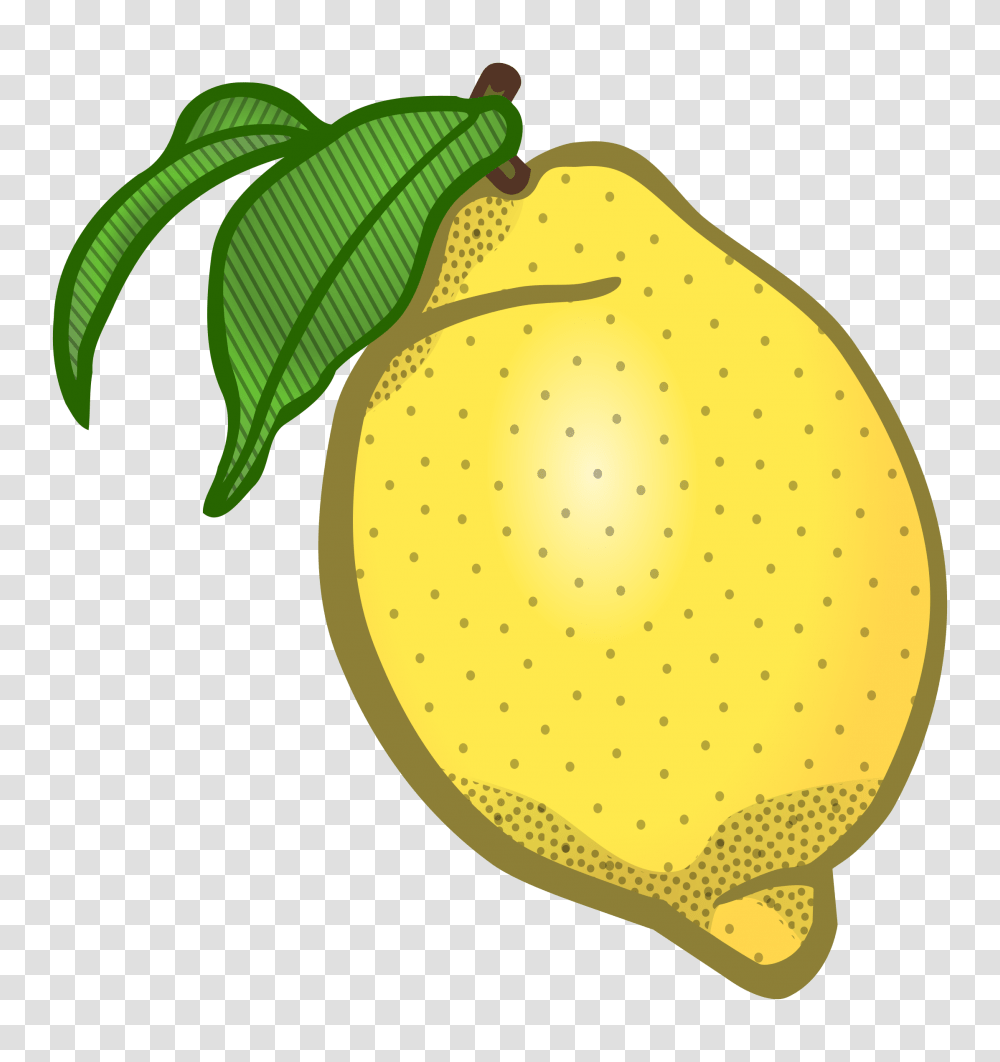Zitrone Coloured Clip Art Lemon, Plant, Fruit, Food, Pear Transparent Png