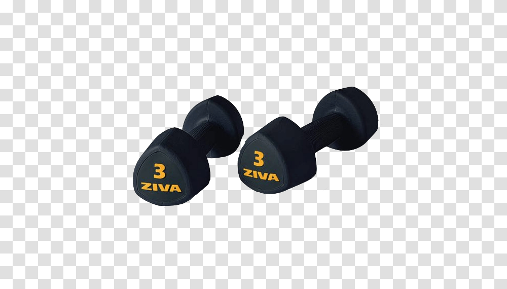Ziva Rubber Tribell Studio Dumbbell Core Fitness, Rubber Eraser Transparent Png