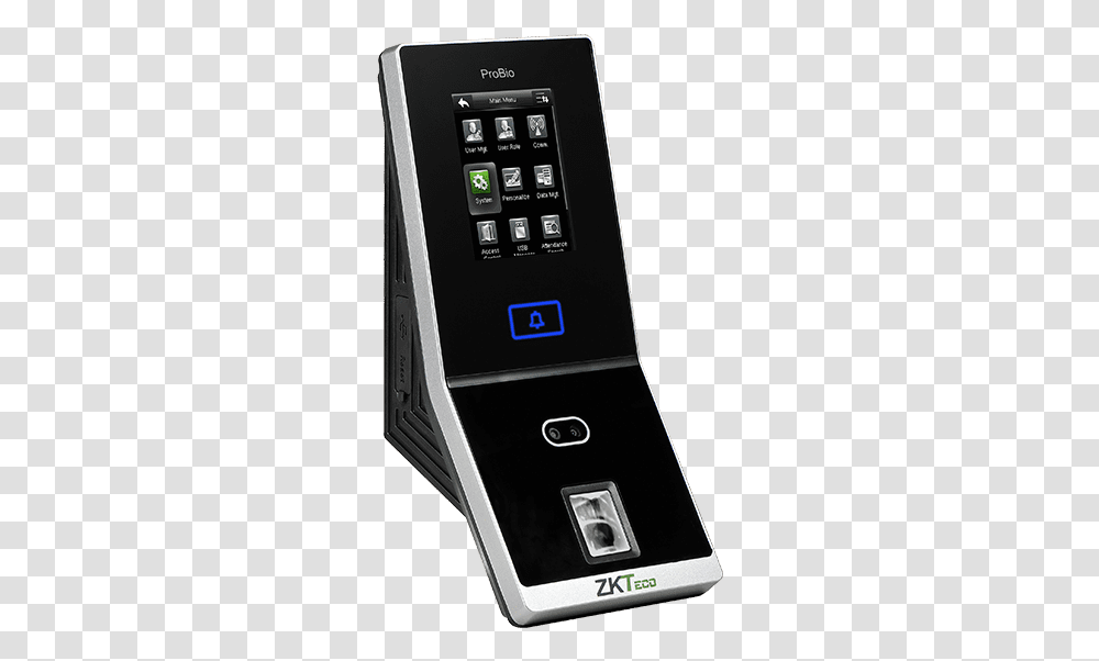 Zkteco Access Control, Mobile Phone, Electronics, Cell Phone, Kiosk Transparent Png