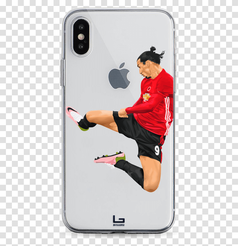 Zlatan Ibrahimovic Kung Fu Manchester United Phone Mobile Phone, Person, Sphere, Ball Transparent Png