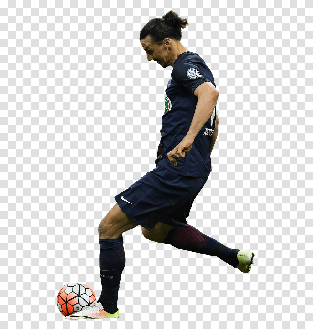Zlatan Ibrahimovicrender Kick Up A Soccer Ball, Person, Football, Team Sport, People Transparent Png