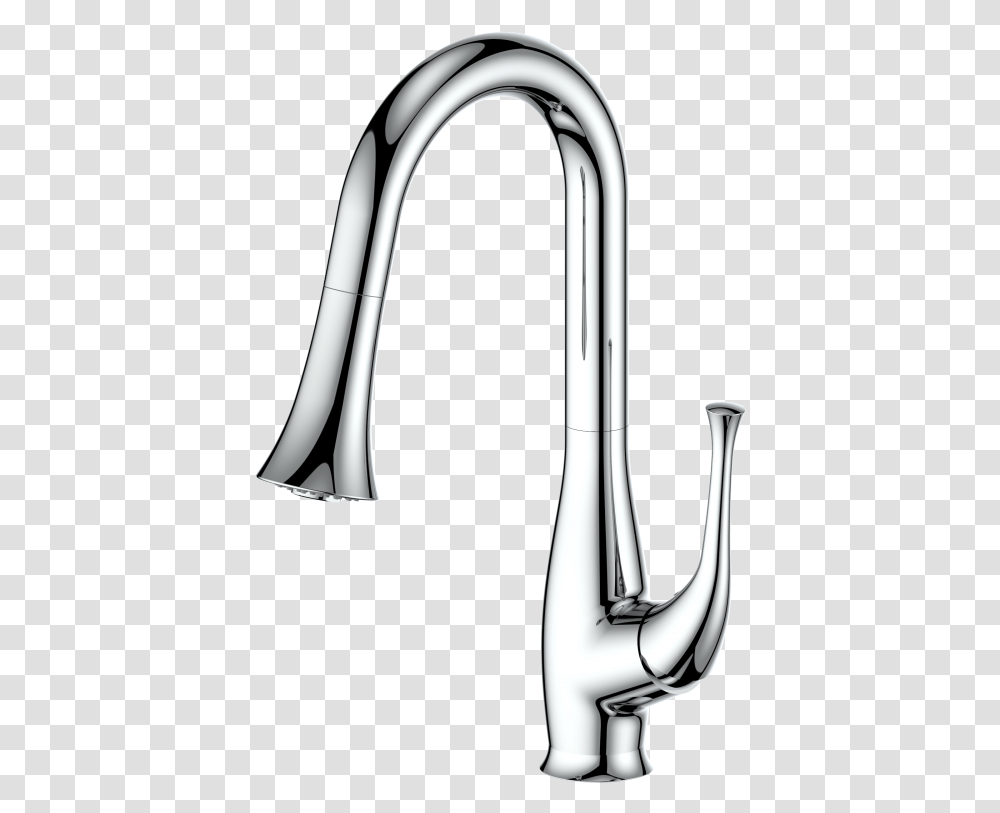 Zline Shakespeare Kitchen Faucet In Chrome Tap, Sink Faucet, Indoors, Plumbing Transparent Png