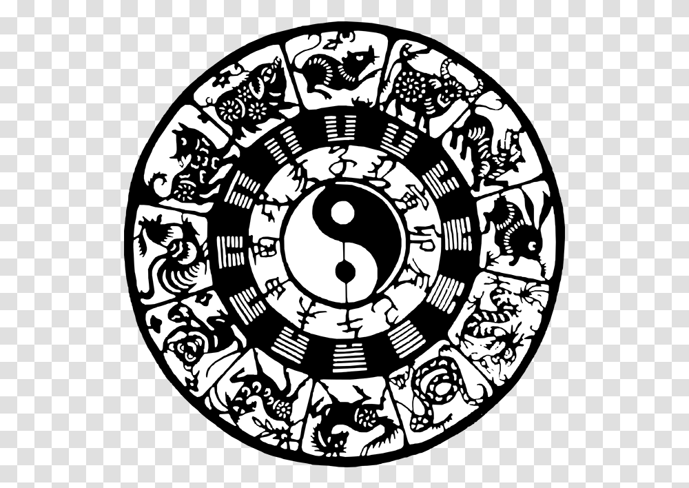 Zodiac Circle Chinese Zodiac Signs Circle Grateful Dead Stealie, Doodle, Drawing, Art Transparent Png