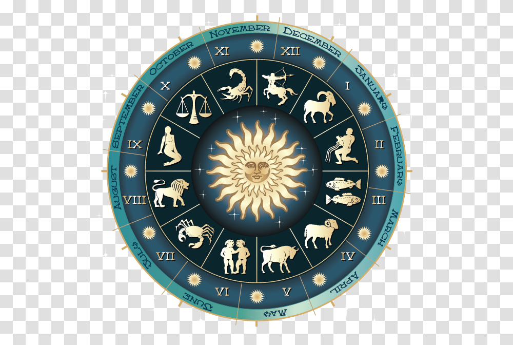Zodiac Circle, Compass, Clock Tower, Architecture, Building Transparent Png