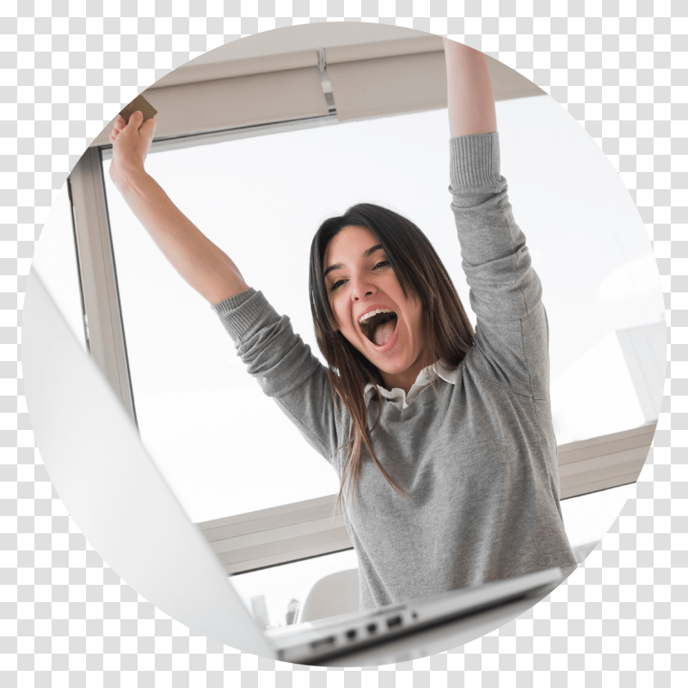 Zodiac, Face, Person, Female, Laughing Transparent Png