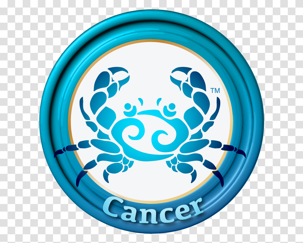 Zodiac Sign Cancer Circle Cancer Sign, Frisbee, Toy, Logo Transparent Png