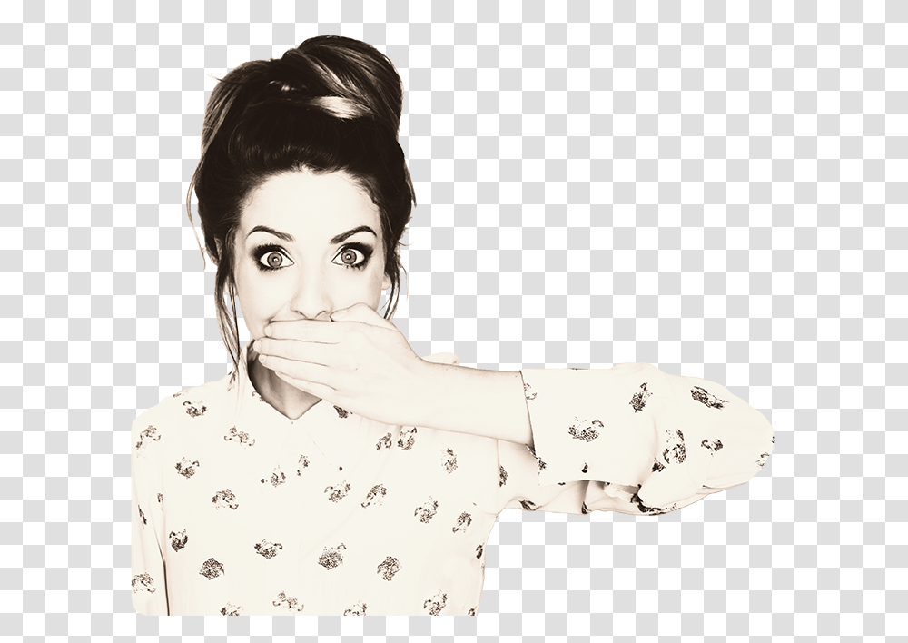 Zoella Model, Sleeve, Face, Person Transparent Png