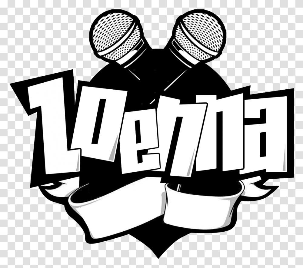 Zoenna Hip Hop Logo Illustration, Electrical Device, Microphone Transparent Png