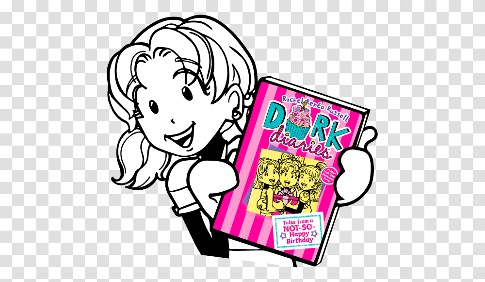 Zoey As Anime Dork Diaries, Book, Comics, Manga Transparent Png