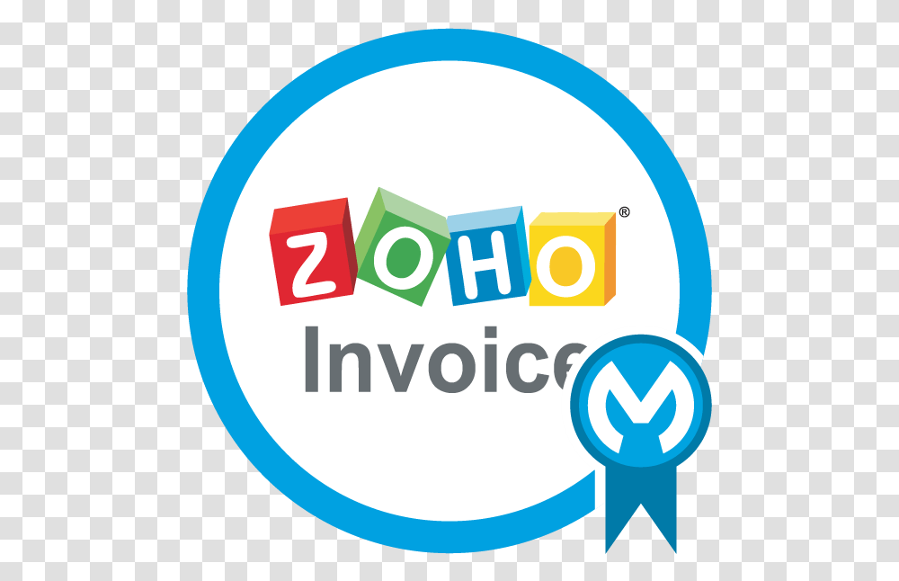 Zoho Invoice Connector Zoho Crm, Logo, Symbol, Trademark, Text Transparent Png