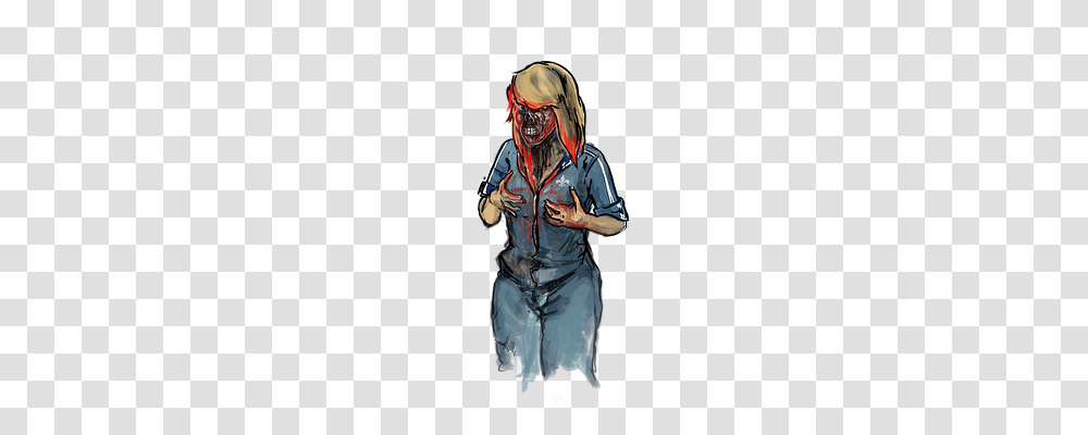 Zombie Person, Costume, Sleeve Transparent Png