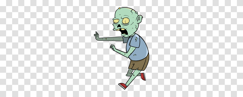 Zombie Person, Leisure Activities, Gun Transparent Png