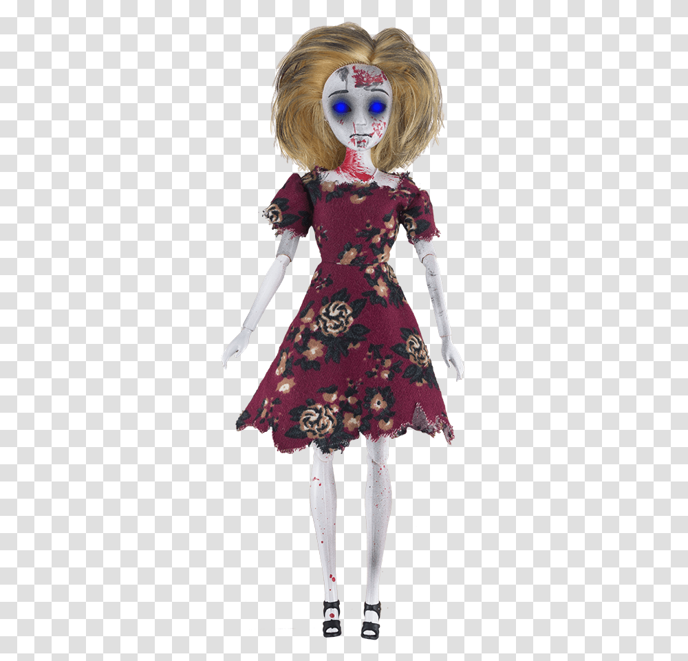 Zombie Animated, Doll, Toy, Dress Transparent Png