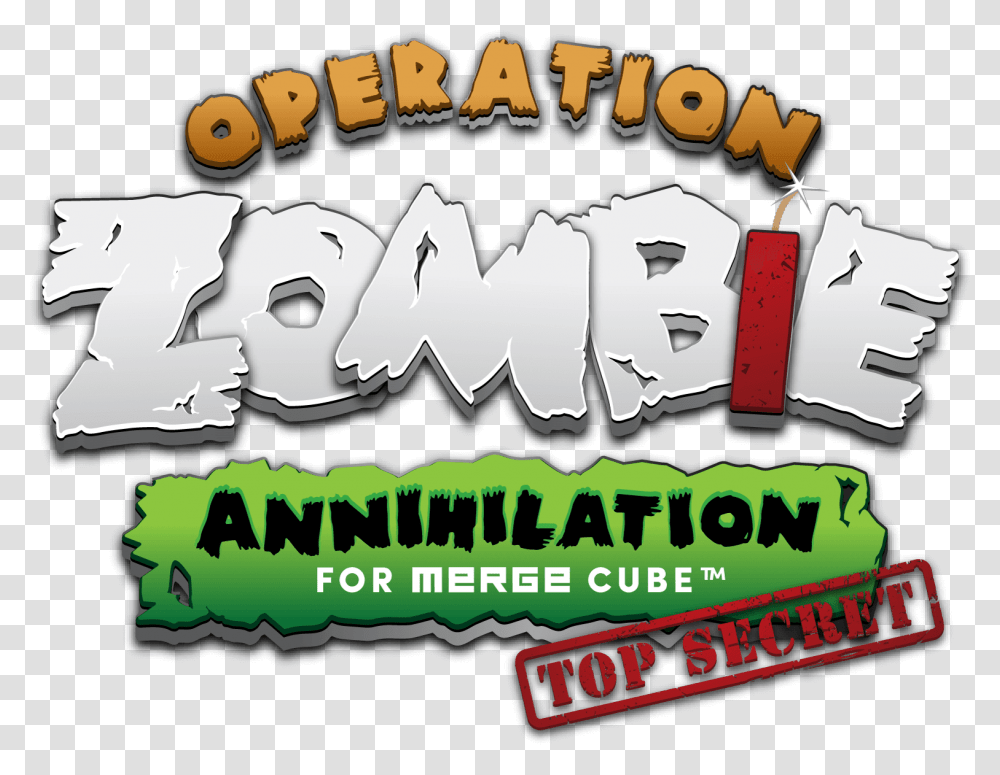 Zombie Annihilation Top Secret Merge, Word, Poster, Advertisement Transparent Png