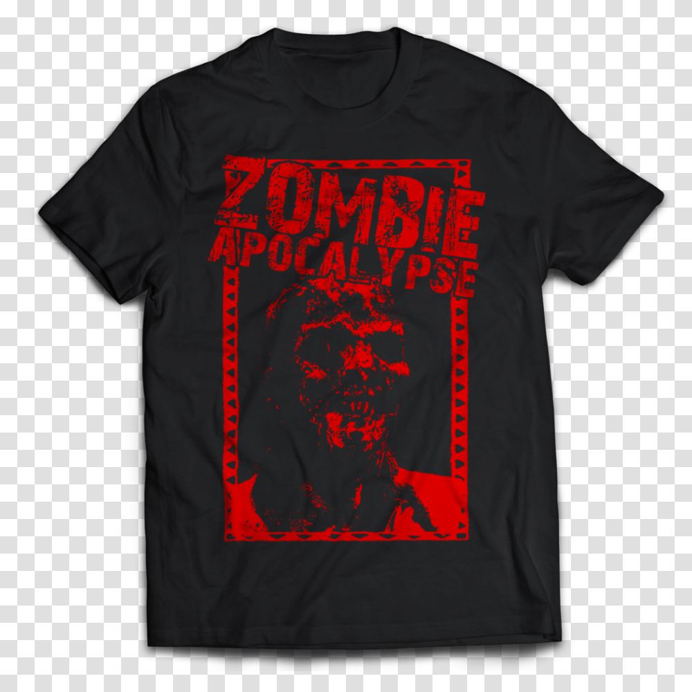 Zombie Apocalypse Red Zombie Donkey Kong Jr T Shirt, Apparel, T-Shirt, Person Transparent Png