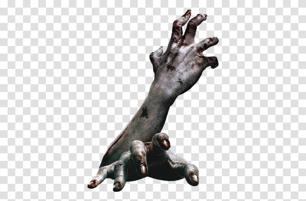Zombie Arms Hands Dead Killer Kill Horror Scary Background Horror Hand, Person, Animal, Figurine, Vulture Transparent Png