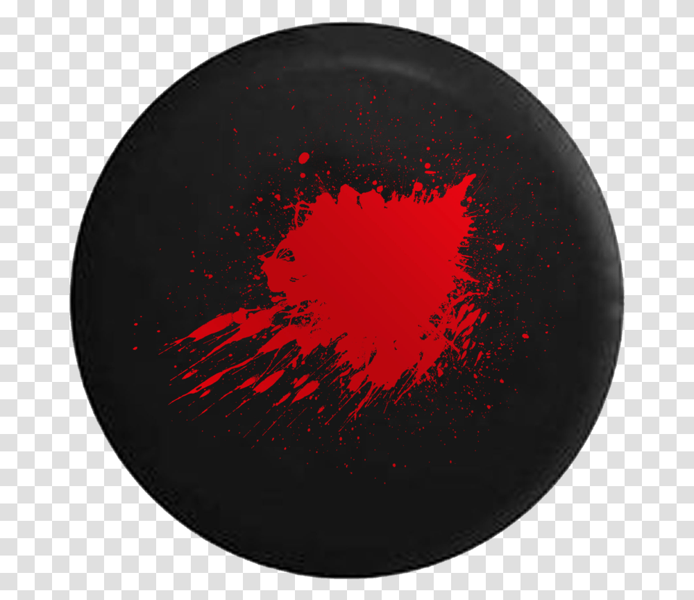 Zombie Bloody Splatter Smear Of Blood Circle, Sphere, Outdoors, Moon, Outer Space Transparent Png
