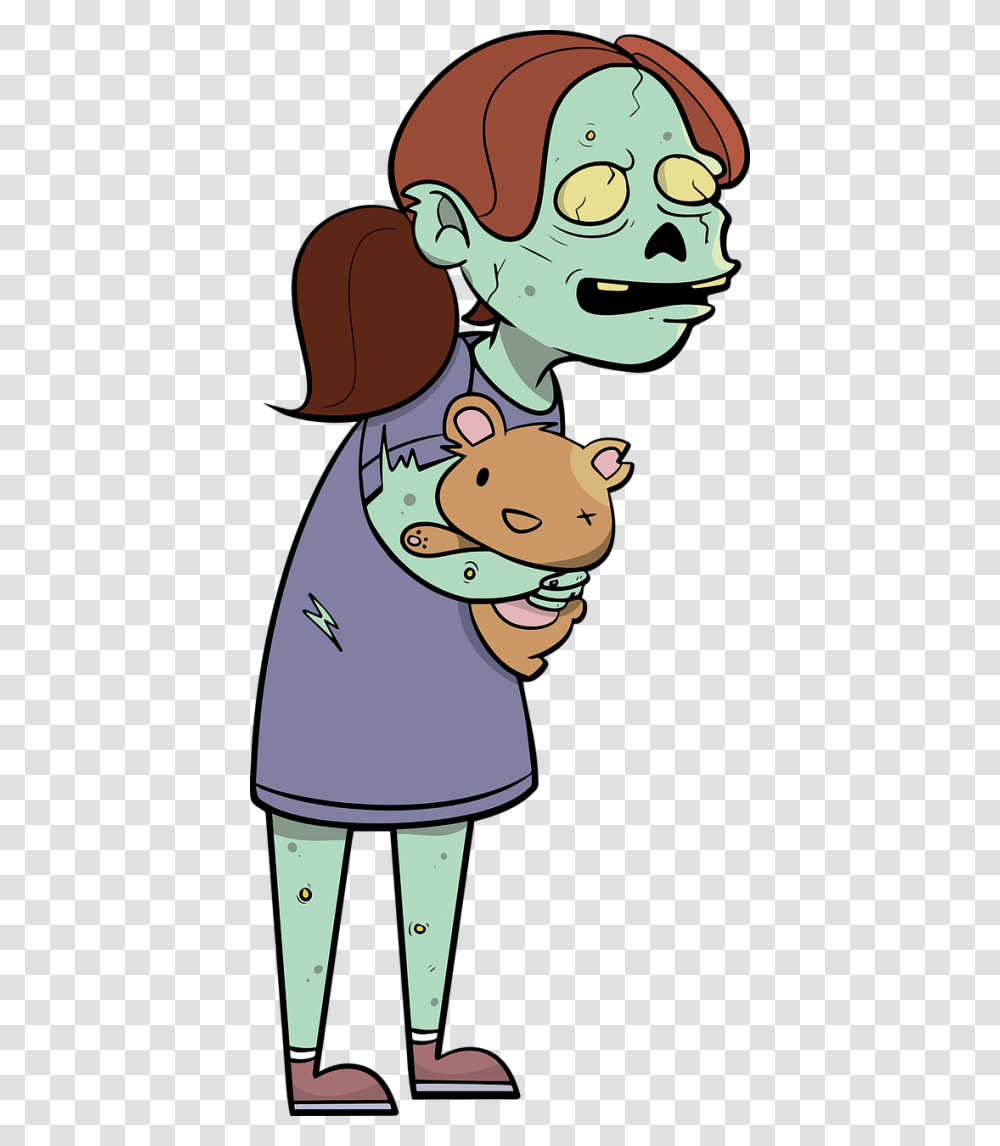 Zombie Cartoon Child Clipart Download, Person, Human, Chef, Performer Transparent Png