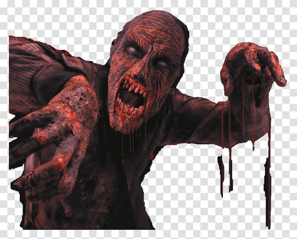 Zombie, Fantasy, Alien, Head, Hand Transparent Png