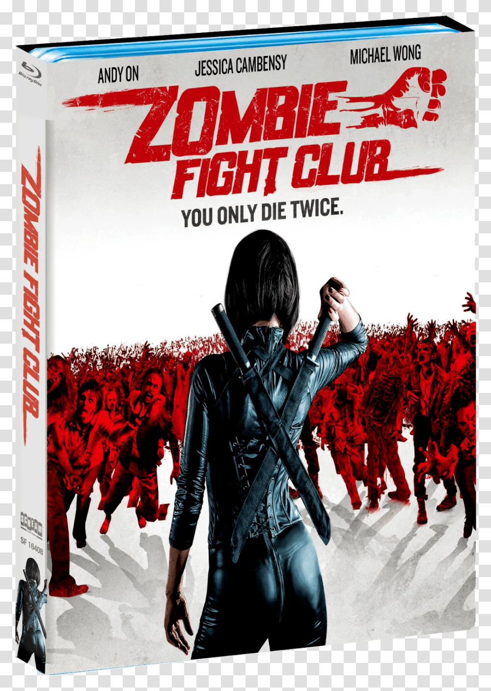 Zombie Fight Club Blu Ray, Poster, Advertisement, Person, Flyer Transparent Png