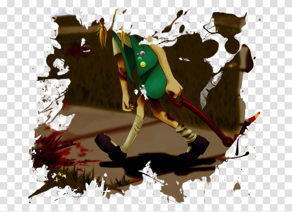 Zombie Girl Illustration, Legend Of Zelda, Adventure, Leisure Activities Transparent Png