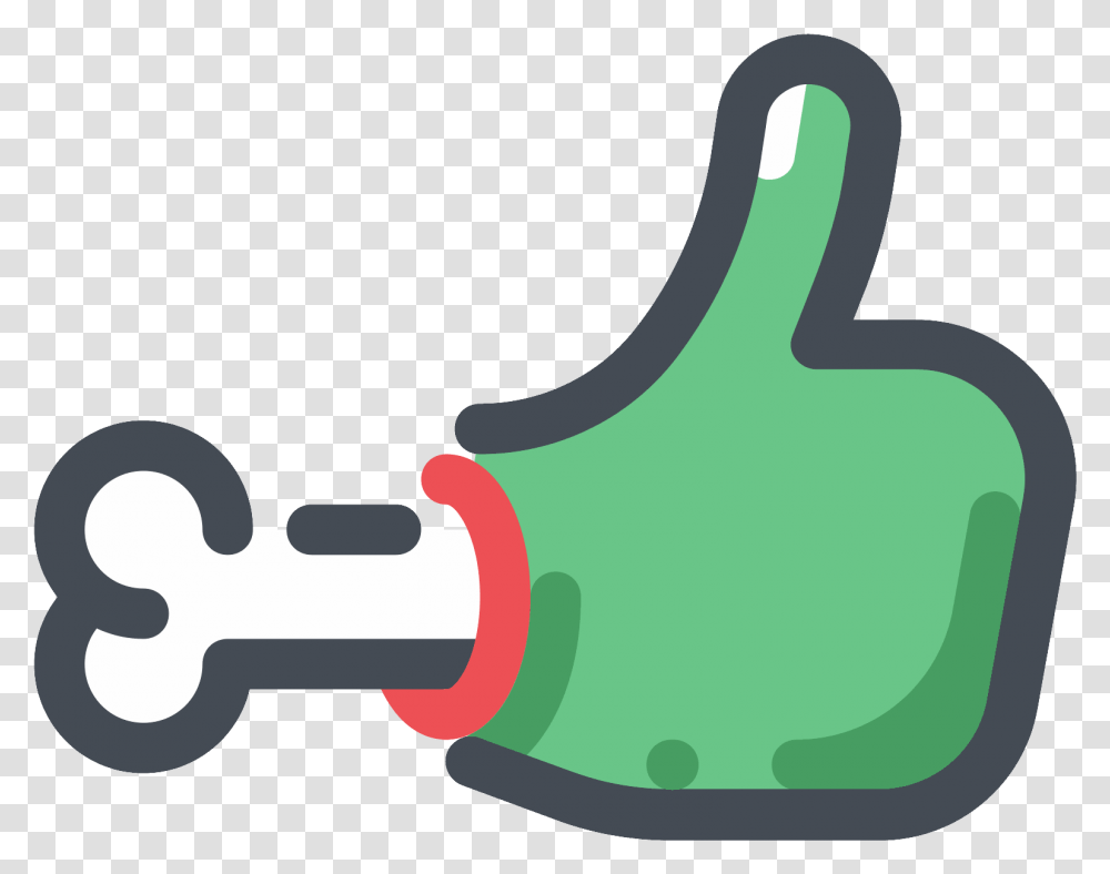 Zombie Hand Thumbs Up Icon Clip Art, Hammer, Tool, Key, Game Transparent Png