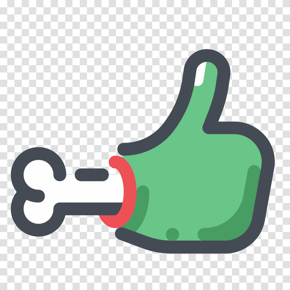 Zombie Hand Thumbs Up Icon, Key, Smoke Pipe, Tool, Screwdriver Transparent Png