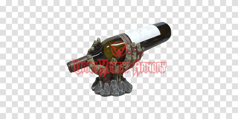 Zombie Hands Wine Holder, Axe, Alcohol, Beverage, Glass Transparent Png