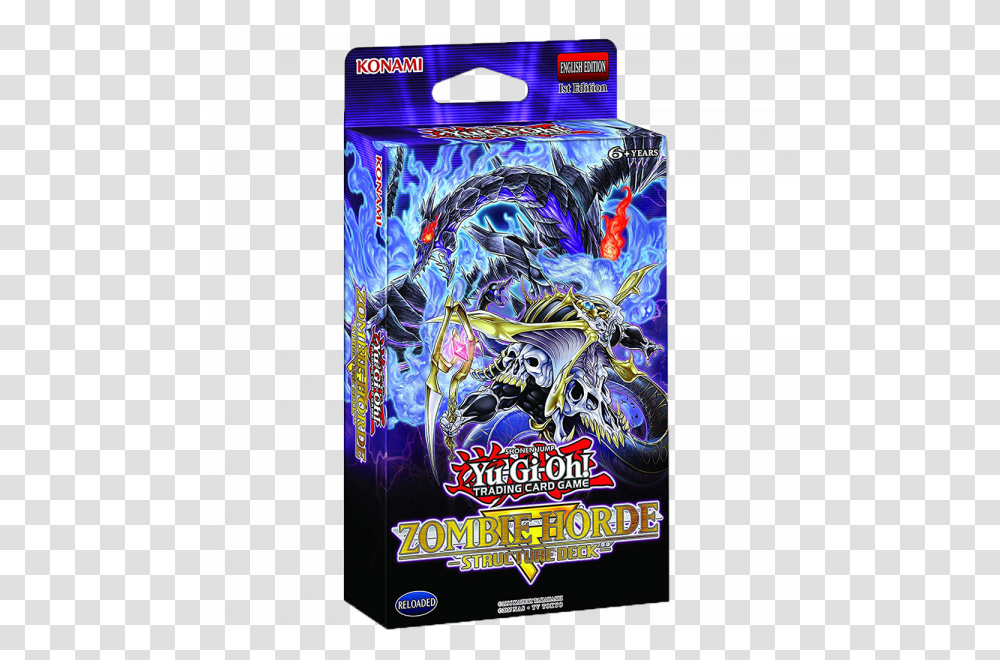 Zombie Horde Structure Deck, Poster, Advertisement, Arcade Game Machine, Video Gaming Transparent Png