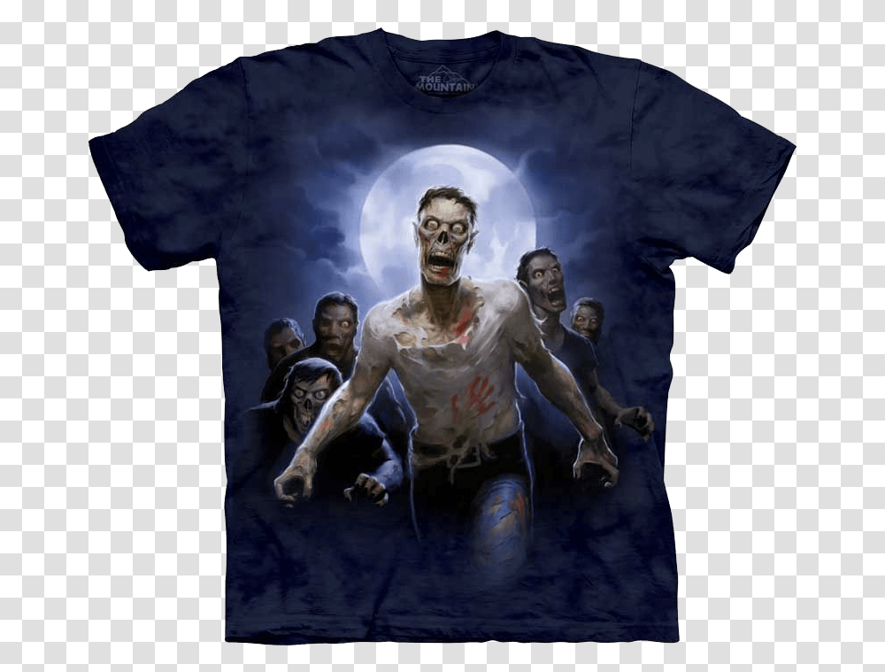 Zombie Horde T Shirt Walmart Wolf Shirt, Apparel, Person, Human Transparent Png