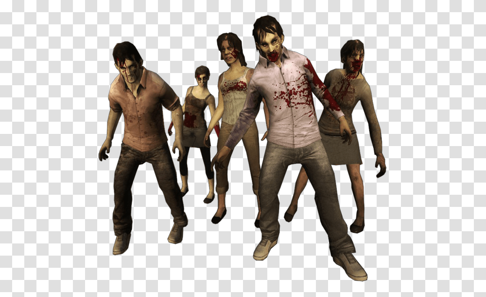 Zombie Left 4 Dead, Skin, Person, Shoe Transparent Png