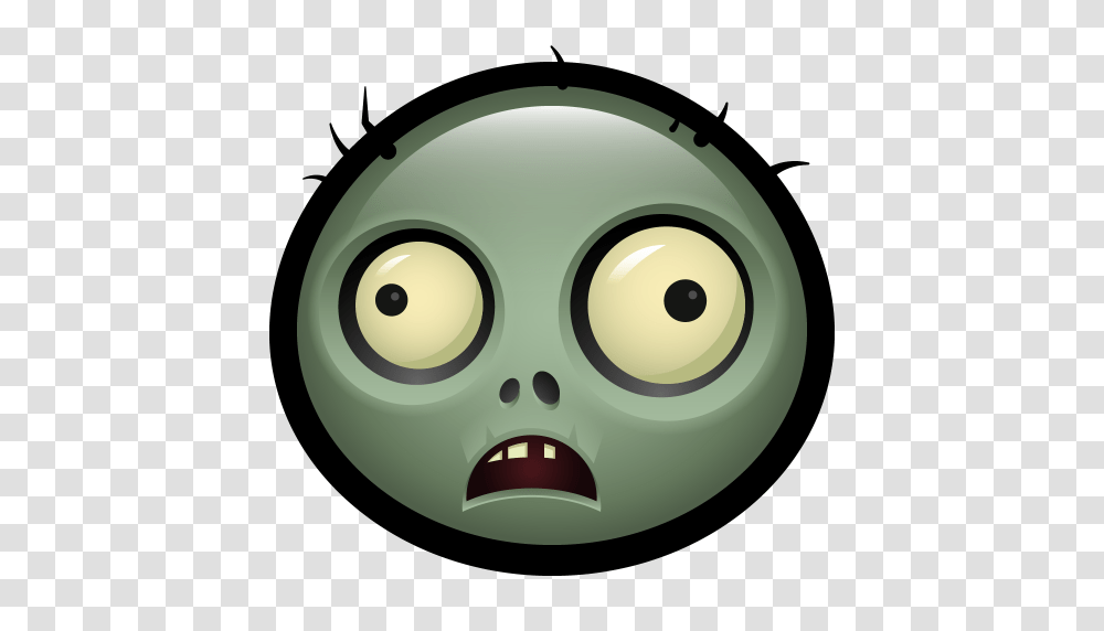 Zombie Pvz Icon Halloween Avatar Iconset Hopstarter, Alien, Head, Ball, Green Transparent Png