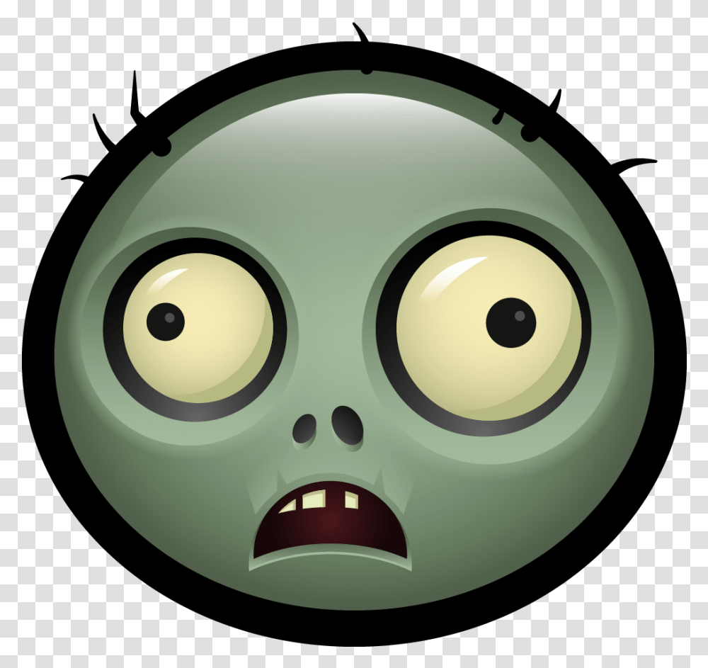 Zombie Pvz Icon Halloween Avatar Iconset Hopstarter Zombie Icon, Alien, Sphere, Head, Mask Transparent Png