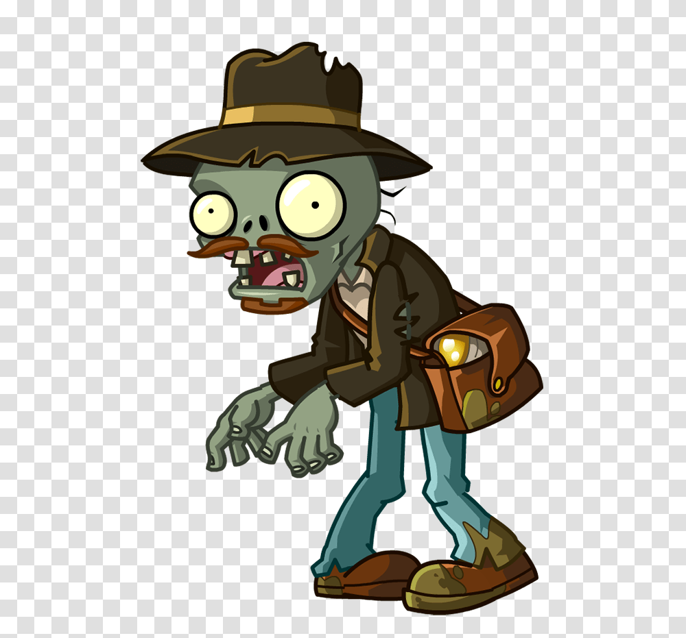 Zombie Traveller Plants Vs Zombies In Plants Vs Zombies, Hat, Apparel, Toy Transparent Png