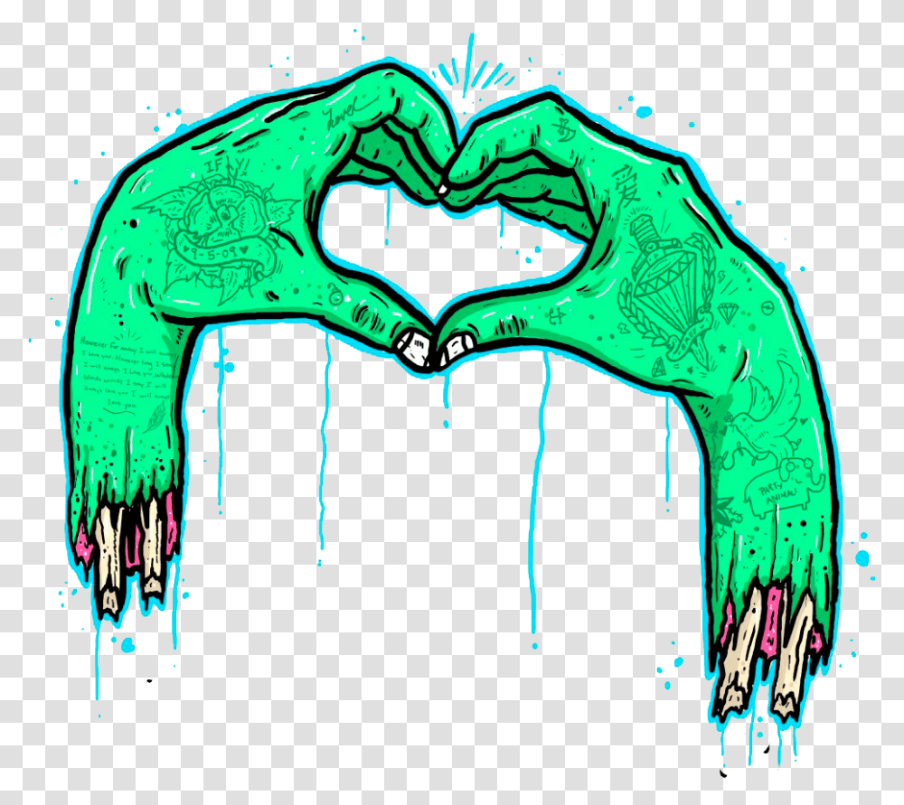 Zombie Zombie Hand Hands Blog Zombie Hand Heart, Horse, Mammal, Animal, Elephant Transparent Png