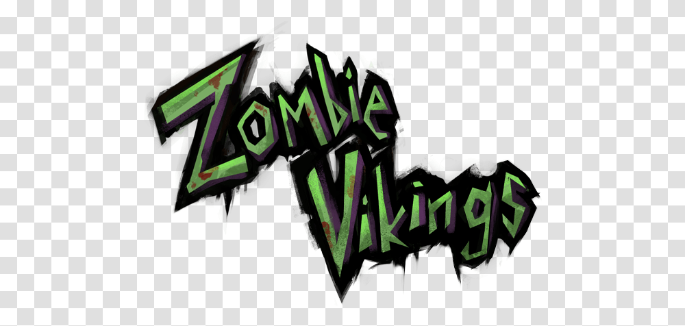 Zombie Zombie Vikings Pc, Text, Alphabet, Light, Neon Transparent Png