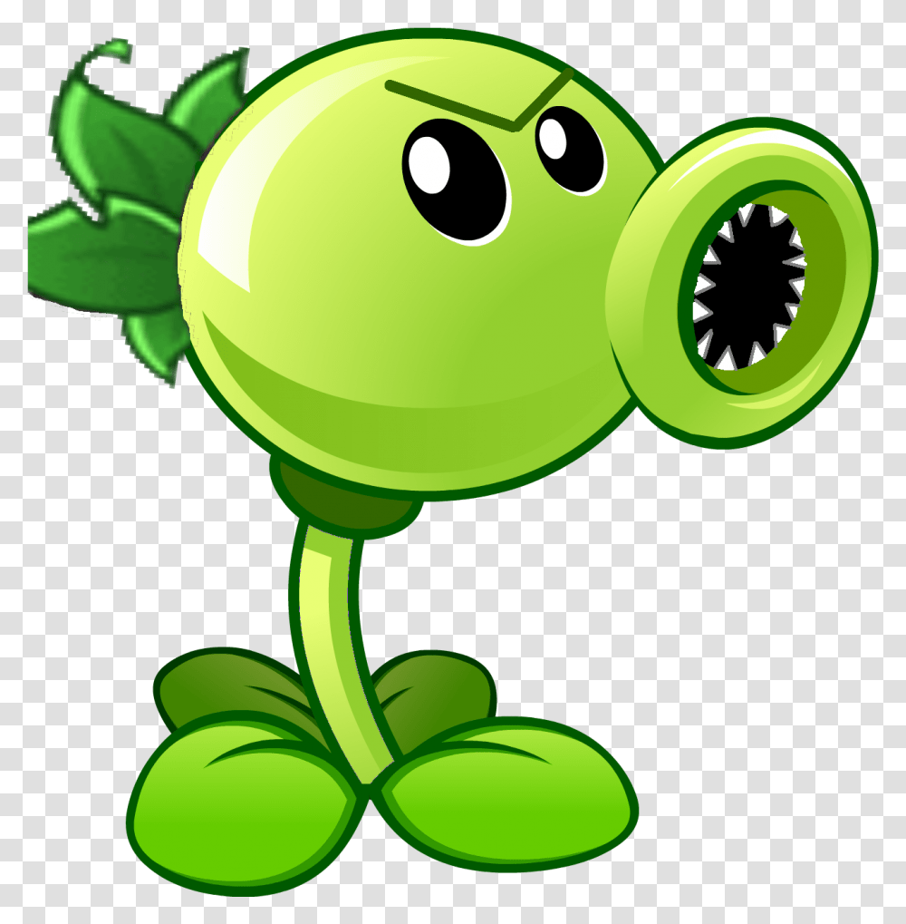Zombies Character Creator Wiki Pea Plant Plants Vs Zombies, Green, Amphibian, Wildlife, Animal Transparent Png