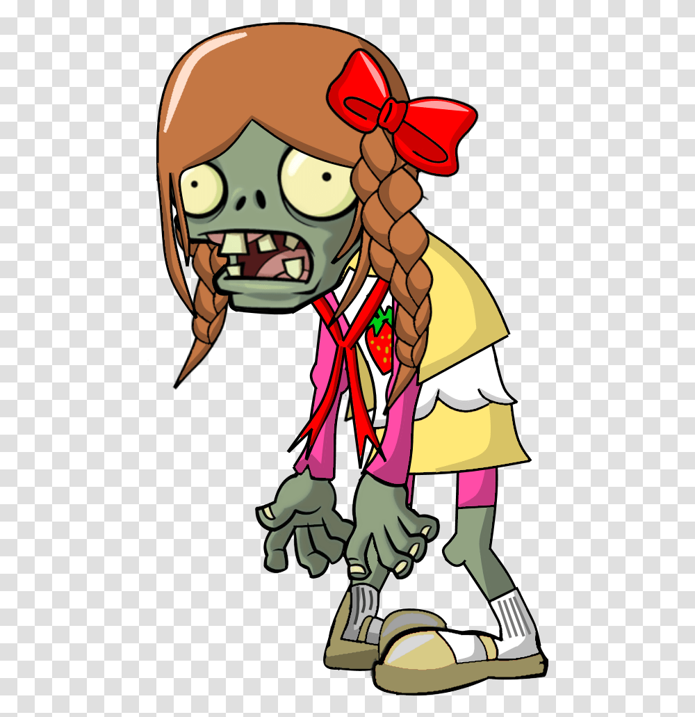 Zombies Character Creator Wiki Plants Vs Zombies, Person, Human, Hair, Braid Transparent Png