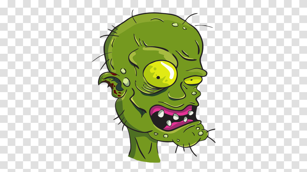 Zombies Head, Green, Plant Transparent Png