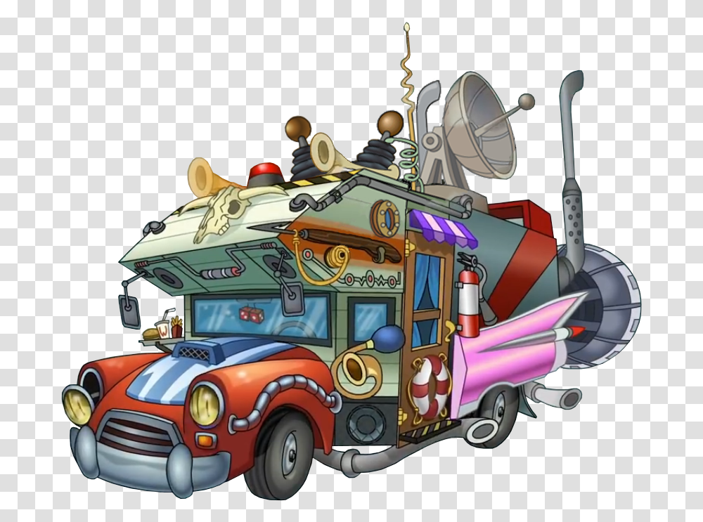 Zombies Wiki Crazy Dave Time Machine, Fire Truck, Vehicle, Transportation, Car Transparent Png