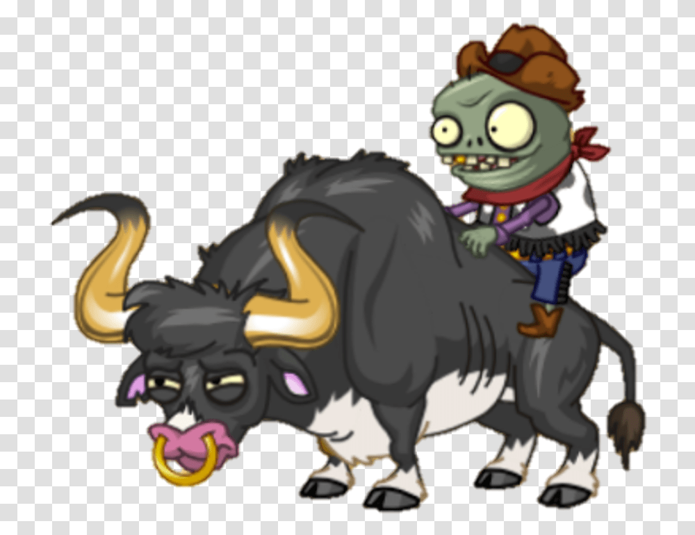 Zombies Wiki Plants Vs Zombies Bull, Cattle, Mammal, Animal, Yak Transparent Png