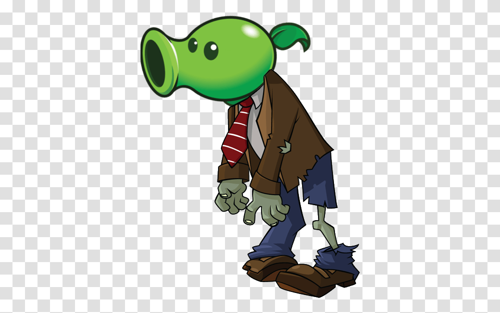 Zombies Wiki Plants Vs Zombies Peashooter Zombie, Tie, Accessories, Accessory Transparent Png