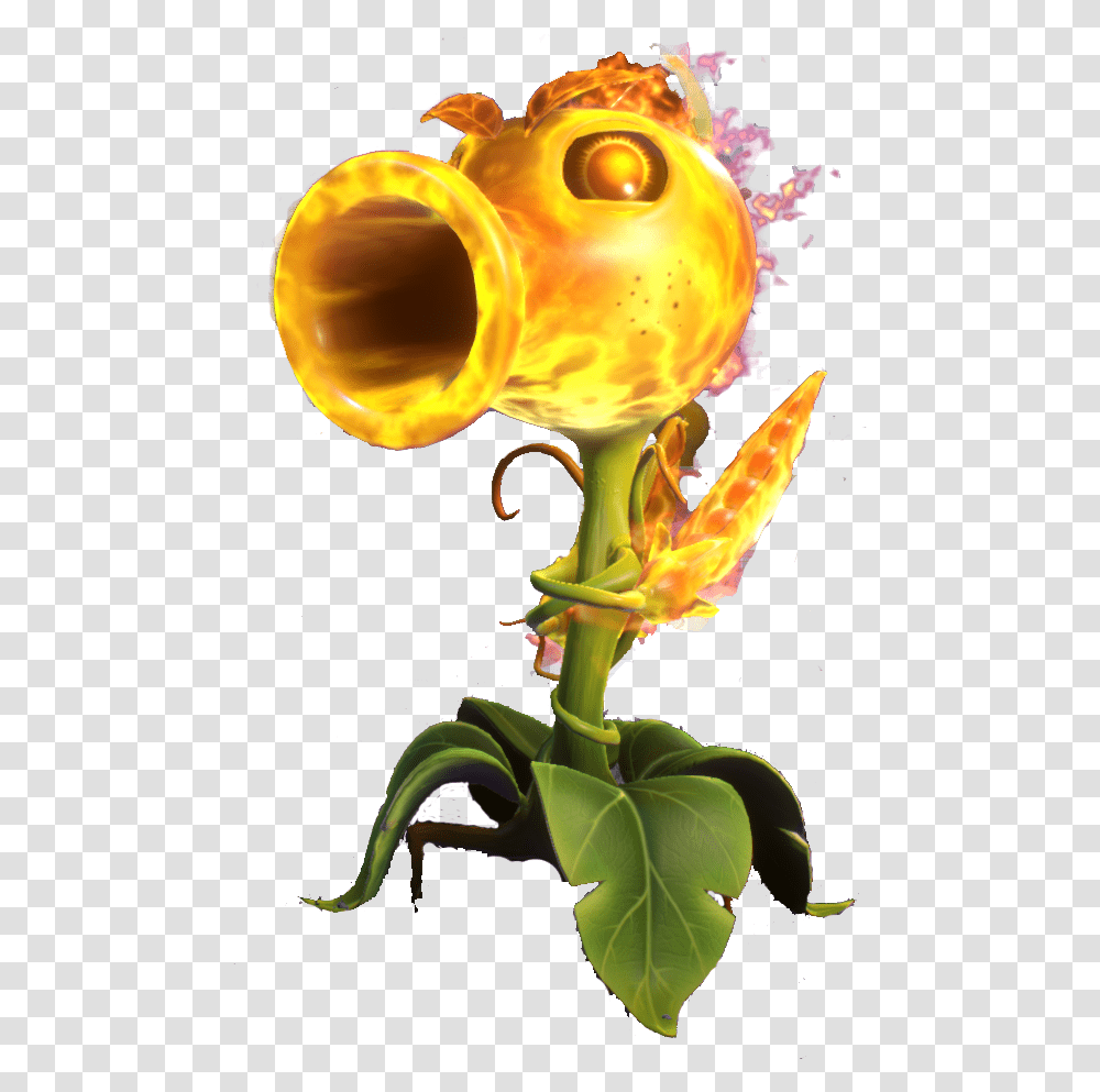 Zombies Wiki Pvz Gw2 Fire Pea, Plant, Flower, Blossom, Photography Transparent Png