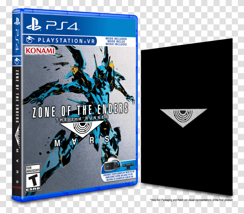 Zone Of The Enders 2nd Runner Ps4 Pre Order, Logo, Trademark, Poster Transparent Png