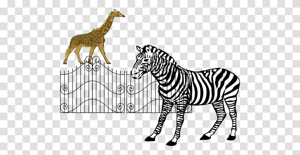 Zoo Animals Clip Art, Zebra, Wildlife, Mammal, Giraffe Transparent Png