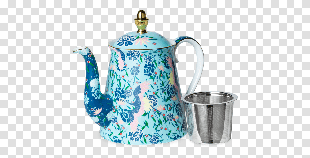 Zoo Brews Teapot Crane, Pottery, Jug Transparent Png