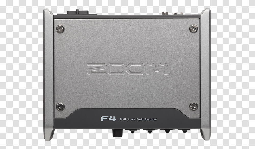 Zoom F4 Multitrack Field Recorder, Electronics, Monitor, Adapter, Amplifier Transparent Png